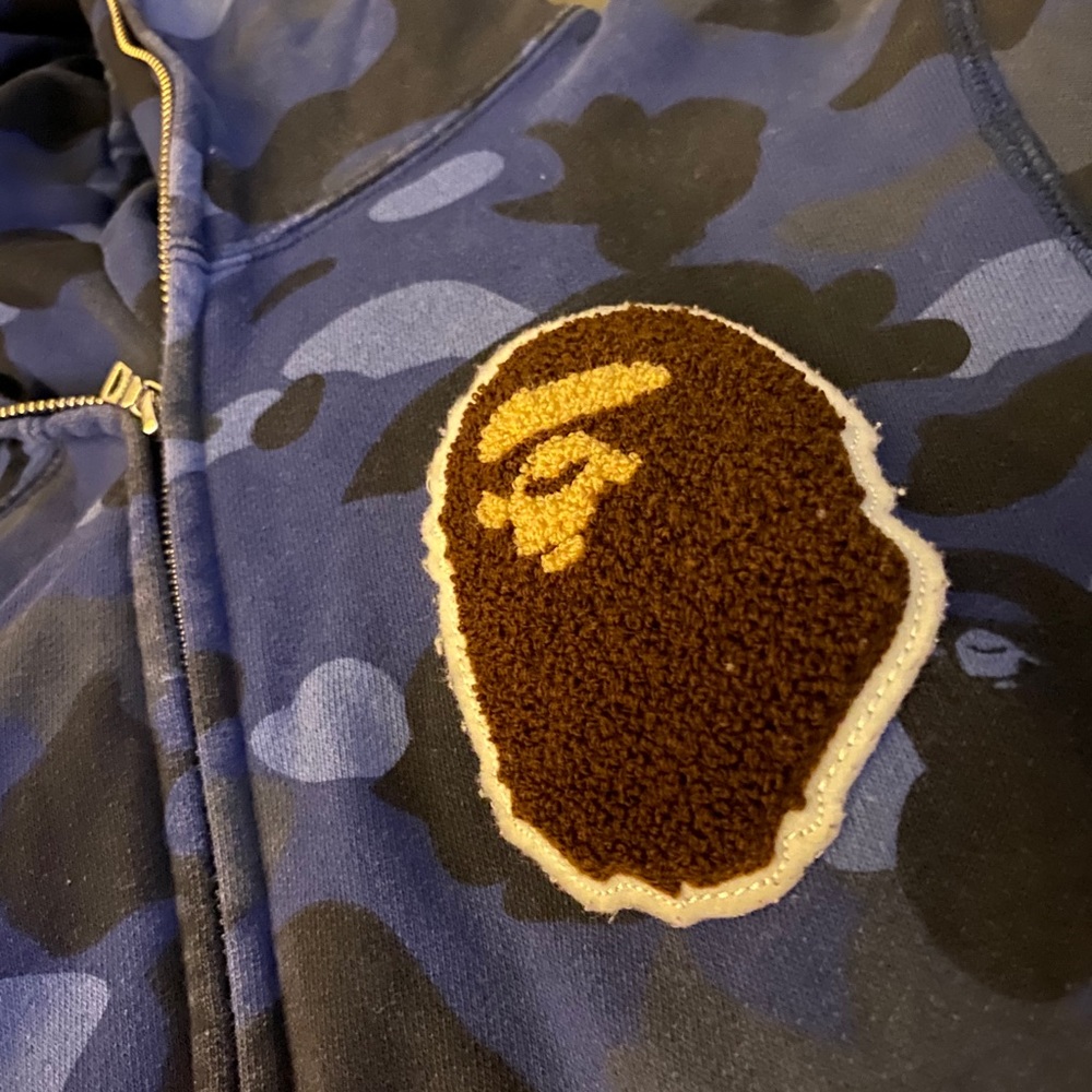 BAPE zip up